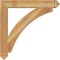 Ekena Millwork Thorton Arts & Crafts Rough Sawn Bracket, Western Red Cedar, 4"W x 32"D x 32"H BKT04X32X32THR03RWR - alternate 3